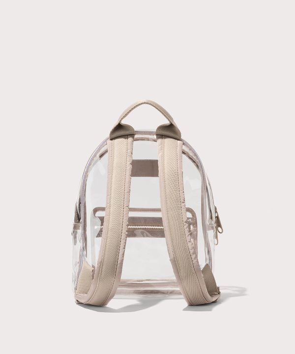 Dakota Stadium Backpack in Clear. Small