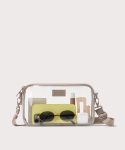 Nora Stadium Shoulder Bag in Clear