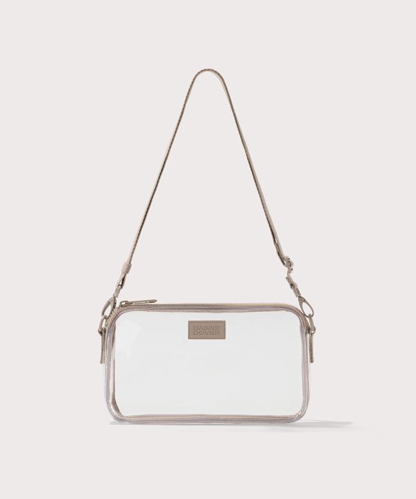 Nora Stadium Shoulder Bag in Clear