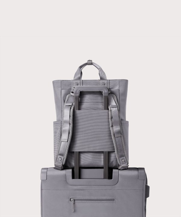 Petra Convertible Tote in Ash